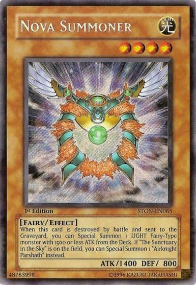 Nova Summoner Strike of Neos Yu-Gi-Oh! card
