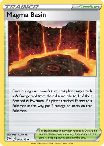 Magma Basin SWSH09: Brilliant Stars Pokemon card
