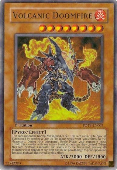 Volcanic Doomfire Force of the Breaker Yu-Gi-Oh! card