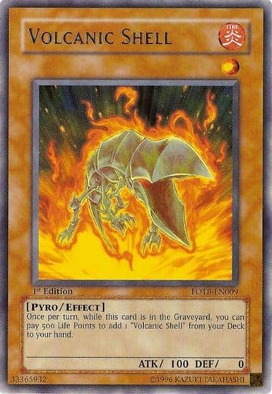 Volcanic Shell Force of the Breaker Yu-Gi-Oh! card