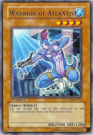 Warrior of Atlantis Force of the Breaker Yu-Gi-Oh! card