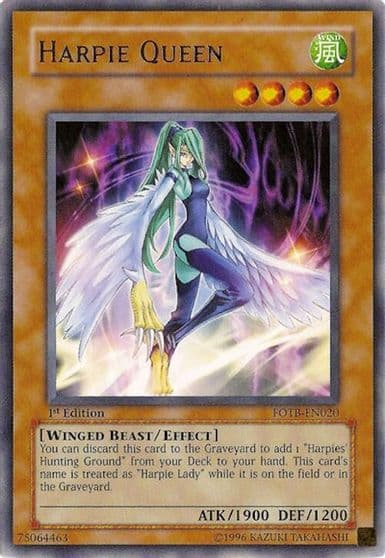 Harpie Queen Force of the Breaker Yu-Gi-Oh! card