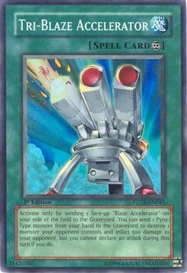 Tri Blaze Accelerator Force of the Breaker Yu-Gi-Oh! card