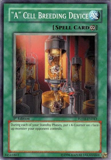 A Cell Breeding Device Force of the Breaker Yu-Gi-Oh! card