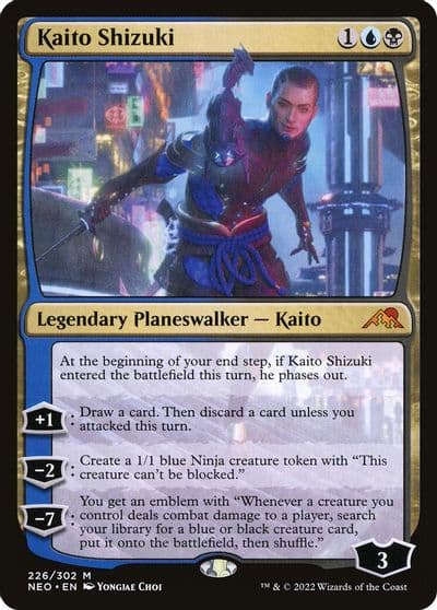 Kaito Shizuki Kamigawa: Neon Dynasty Magic card