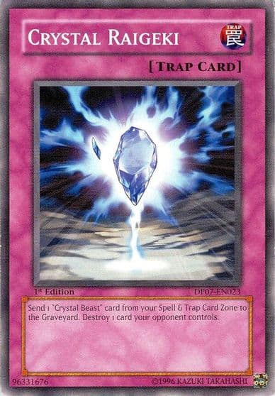 Crystal Raigeki Force of the Breaker Yu-Gi-Oh! card