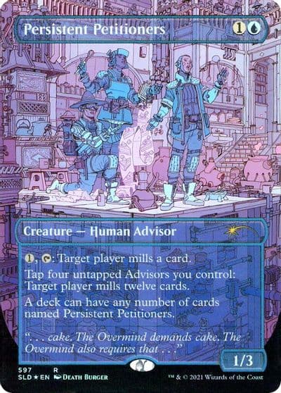 Persistent Petitioners 597 Secret Lair Drop Series Magic card