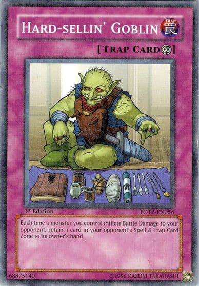 Hard sellin Goblin Force of the Breaker Yu-Gi-Oh! card
