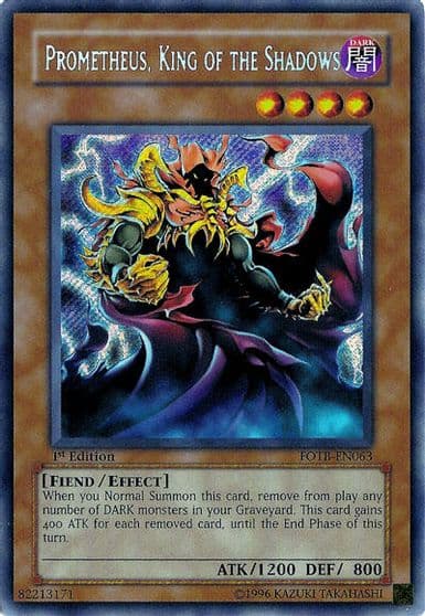 Prometheus King of the Shadows Force of the Breaker Yu-Gi-Oh! card