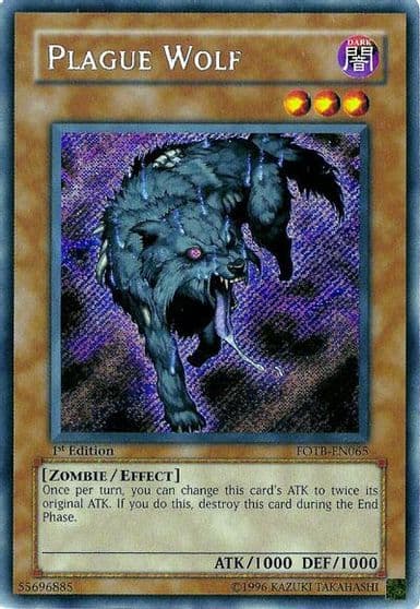 Plague Wolf Force of the Breaker Yu-Gi-Oh! card