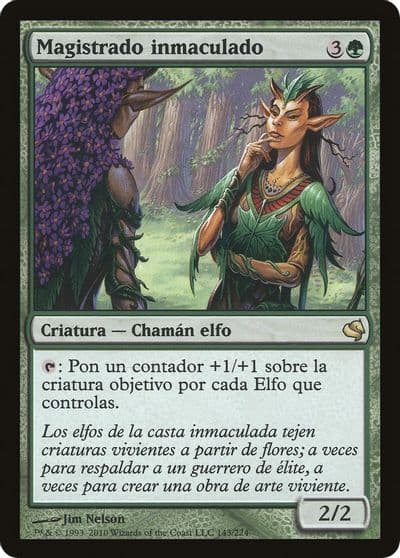 Immaculate Magistrate Spanish Magistrado inmaculado Magic Encyclopedia 2011 (Salvat) Magic card