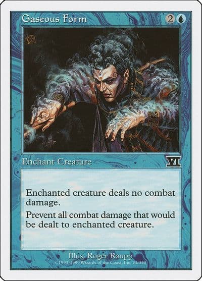 Gaseous Form Classic Sixth Edition Magic card