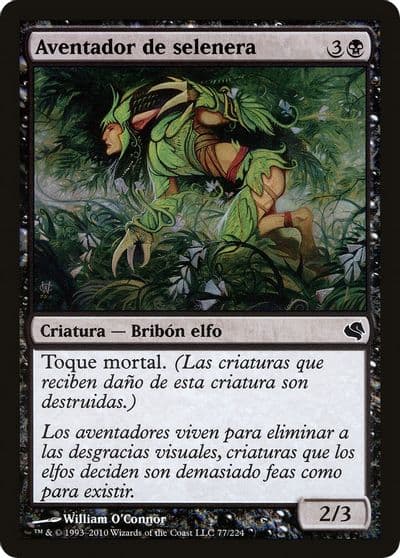 Moonglove Winnower Spanish Aventador de selenera Magic Encyclopedia 2011 (Salvat) Magic card