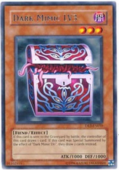 Dark Mimic LV3 Dark Revelation Volume 3 Yu-Gi-Oh! card