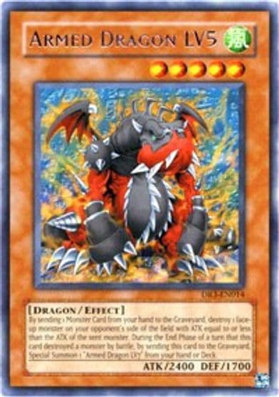 Armed Dragon LV5 Dark Revelation Volume 3 Yu-Gi-Oh! card