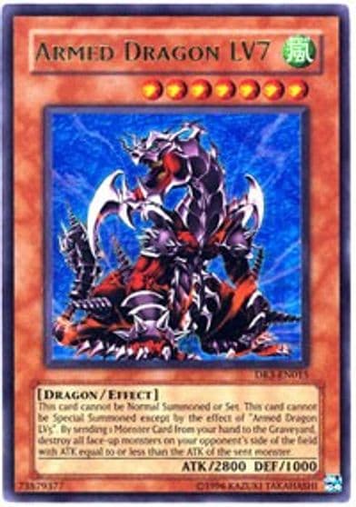 Armed Dragon LV7 Dark Revelation Volume 3 Yu-Gi-Oh! card