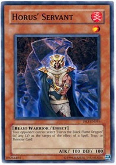 Horus Servant Dark Revelation Volume 3 Yu-Gi-Oh! card