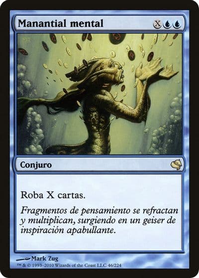 Mind Spring Spanish Manantial mental Magic Encyclopedia 2011 (Salvat) Magic card