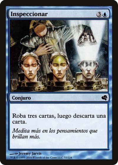 Sift Spanish Inspeccionar Magic Encyclopedia 2011 (Salvat) Magic card