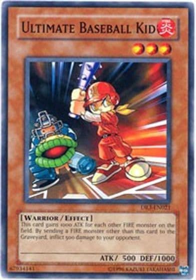 Ultimate Baseball Kid Dark Revelation Volume 3 Yu-Gi-Oh! card