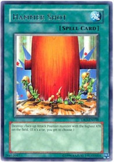 Hammer Shot Dark Revelation Volume 3 Yu-Gi-Oh! card