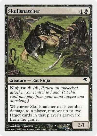 Skullsnatcher 43 Magic Encyclopedia 2005 (Salvat/Hachette) Magic card