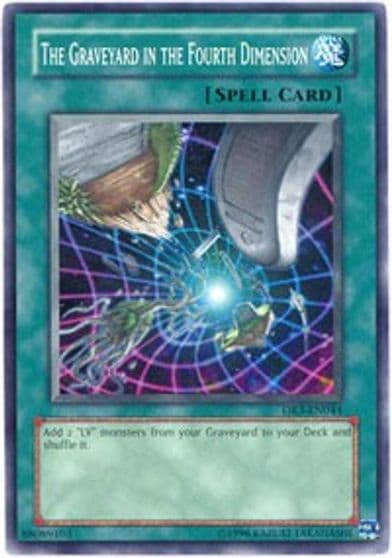 The Graveyard in the Fourth Dimension Dark Revelation Volume 3 Yu-Gi-Oh! card