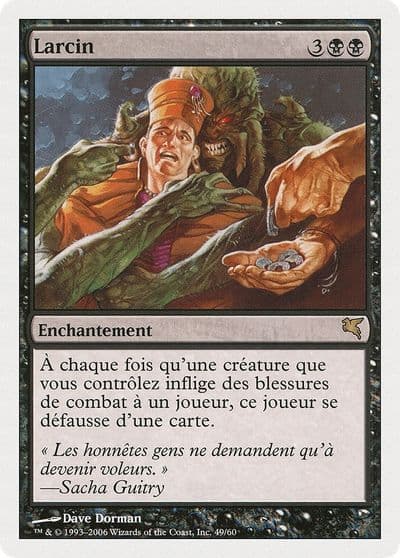 Larceny French Larcin Magic Encyclopedia 2005 (Salvat/Hachette) Magic card