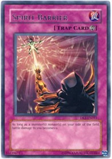 Spirit Barrier Dark Revelation Volume 3 Yu-Gi-Oh! card