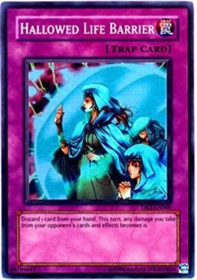 Hallowed Life Barrier Dark Revelation Volume 3 Yu-Gi-Oh! card