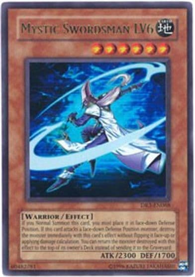 Mystic Swordsman LV6 Dark Revelation Volume 3 Yu-Gi-Oh! card