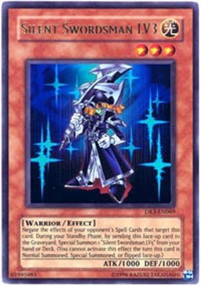 Silent Swordsman LV3 Dark Revelation Volume 3 Yu-Gi-Oh! card