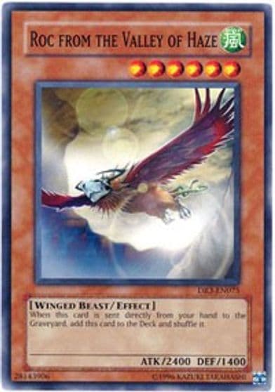 Roc from the Valley of Haze Dark Revelation Volume 3 Yu-Gi-Oh! card