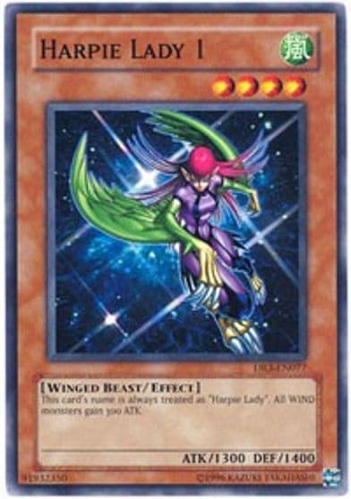 Harpie Lady 1 Dark Revelation Volume 3 Yu-Gi-Oh! card