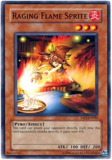 Raging Flame Sprite Dark Revelation Volume 3 Yu-Gi-Oh! card