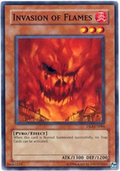 Invasion of Flames Dark Revelation Volume 3 Yu-Gi-Oh! card