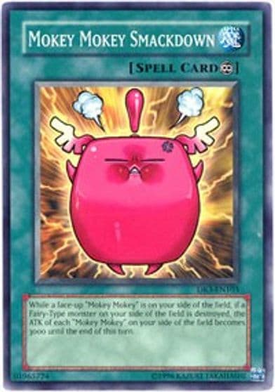 Mokey Mokey Smackdown Dark Revelation Volume 3 Yu-Gi-Oh! card
