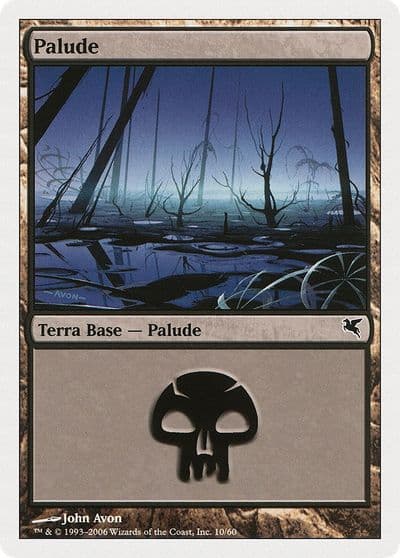 Swamp Italian Palide A10 Magic Encyclopedia 2005 (Salvat/Hachette) Magic card
