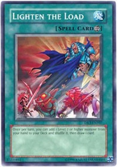 Lighten the Load Dark Revelation Volume 3 Yu-Gi-Oh! card
