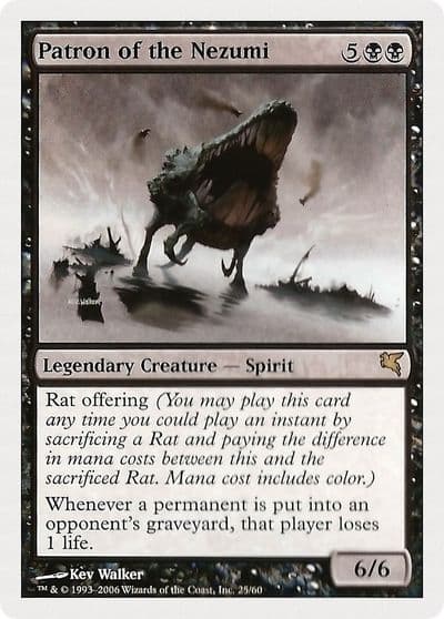 Patron of the Nezumi Magic Encyclopedia 2005 (Salvat/Hachette) Magic card