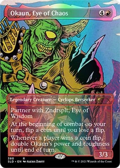 Okaun Eye of Chaos Secret Lair Drop Series Magic card