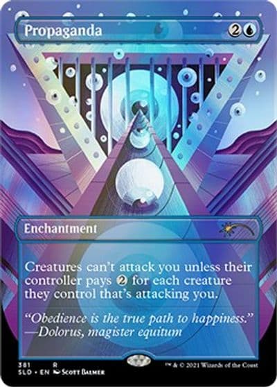 Propaganda 381 Secret Lair Drop Series Magic card