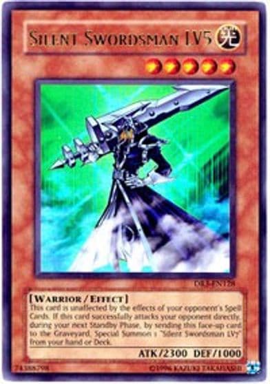 Silent Swordsman LV5 Dark Revelation Volume 3 Yu-Gi-Oh! card