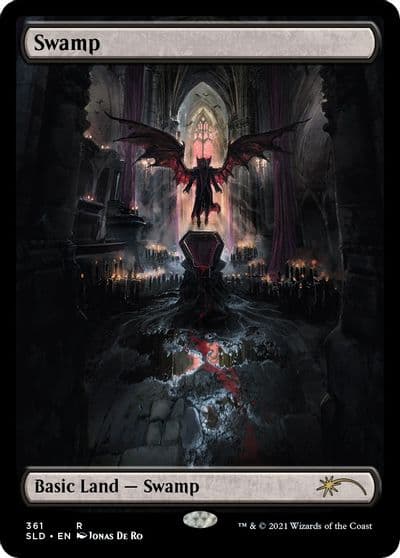 Swamp The Dracula Lands Secret Lair Drop Series Magic card