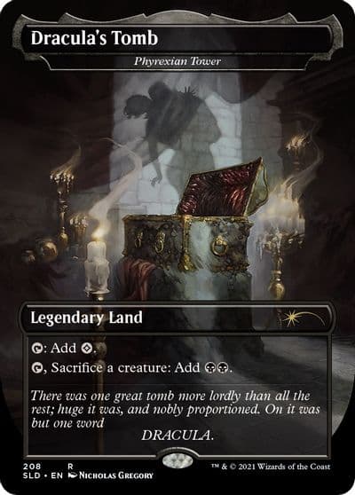 Draculas Tomb Phyrexian Tower Secret Lair Drop Series Magic card