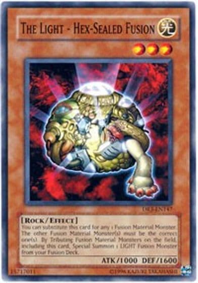 The Light Hex Sealed Fusion Dark Revelation Volume 3 Yu-Gi-Oh! card