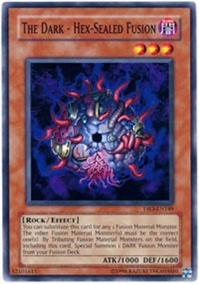 The Dark Hex Sealed Fusion Dark Revelation Volume 3 Yu-Gi-Oh! card