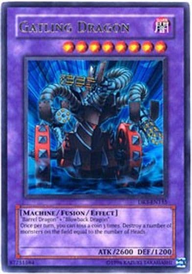 Gatling Dragon Dark Revelation Volume 3 Yu-Gi-Oh! card