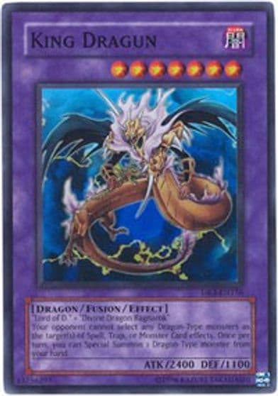 King Dragun Dark Revelation Volume 3 Yu-Gi-Oh! card