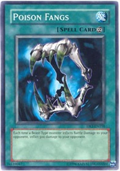 Poison Fangs Dark Revelation Volume 3 Yu-Gi-Oh! card